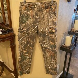 KINGS Realtree Edge Men Camo Print Cargo Pants Size Medium